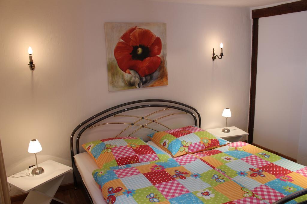 היימבאך Ferienwohnung Burgsicht מראה חיצוני תמונה